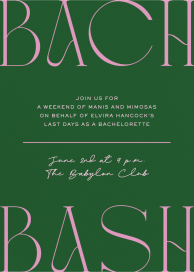 Big Talk - Bachelorette Party Invitation by Paperless Post