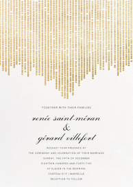 Josephine Baker - Wedding Invitation by Paperless Post