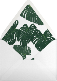 Monstera (Invitation) - Paperless Post Envelope