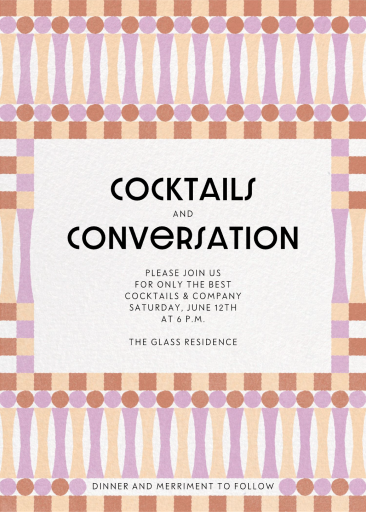 Bicottura - Cocktail Party Invitation by Paperless Post