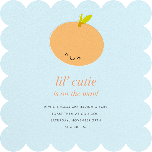 Baby Cutie - Baby Shower Invitation by Hello!Lucky