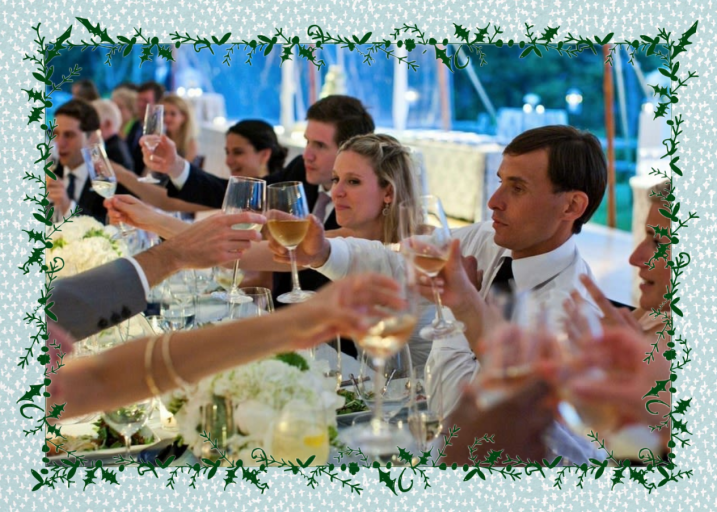 Holly on the Banister - Holiday Card by Mr. Boddington's Studio