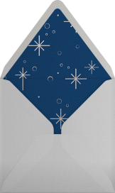 Celestial Snowflake - Paperless Post Envelope