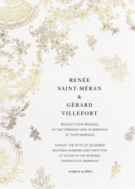 Floral Filigree by Oscar de la Renta