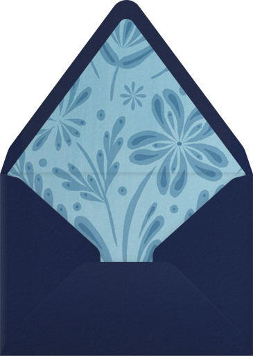 Winter Bouquet - Paperless Post Envelope