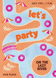 Summer Slide - Summer Party Invitation by Paperless Post