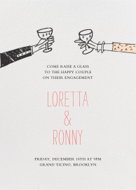 Meet Me at Midnight - Celebration Invitation by Mr. Boddington's Studio