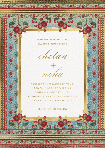 Ami - Invitation by Anita Dongre