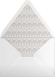 Van Alen Scallop II (Stationery) - Oscar de la Renta Envelope