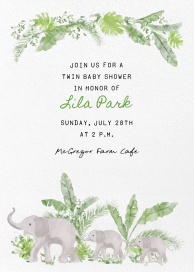 Trunk Show - Baby Shower Invitation by Paperless Post