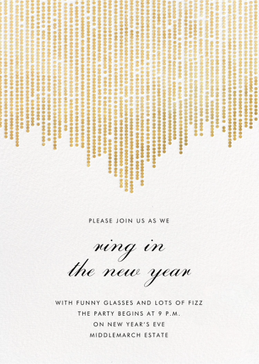 Josephine Baker - Winter Party Invitation by Paperless Post