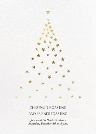 Starry Golden Tree by Paperless Post