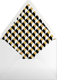 Wineglass Foil - Paperless Post Envelope