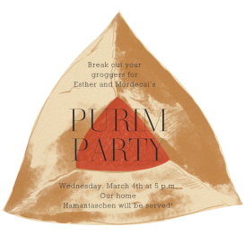 Hamantashen by Paperless Post