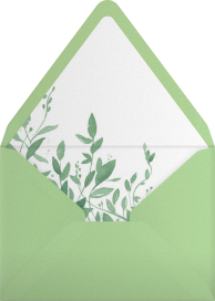 Lily of the Valley - Paperless Post Envelope