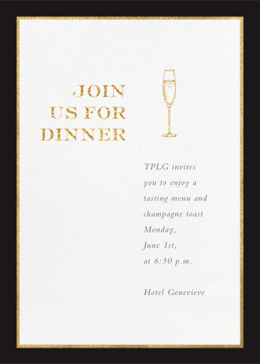 Oro (Tall) by Paperless Post