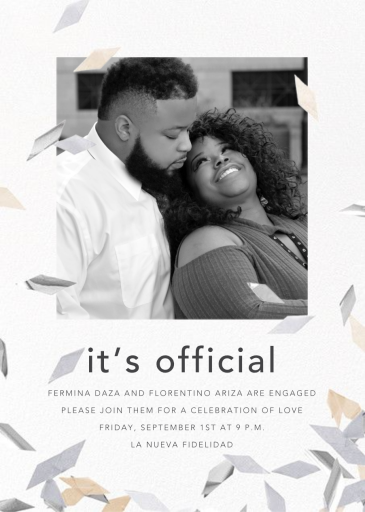 Flutter Photo - Engagement Party Invitation by CONFETTISYSTEM
