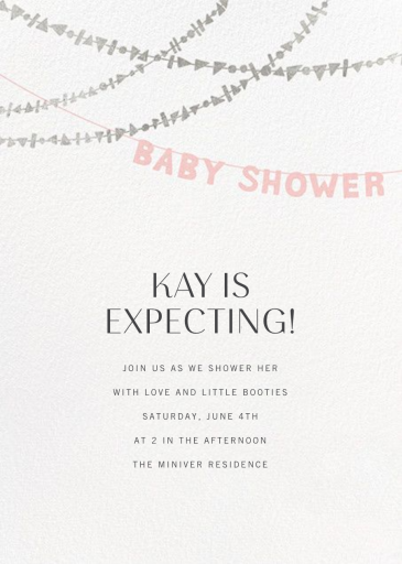 Shower Shapes - Baby Shower Invitation by Paperless Post