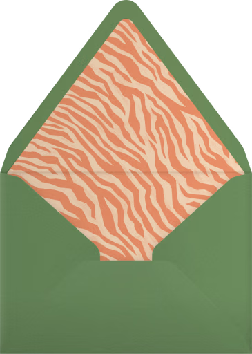 Wild Cutie - Paperless Post Envelope