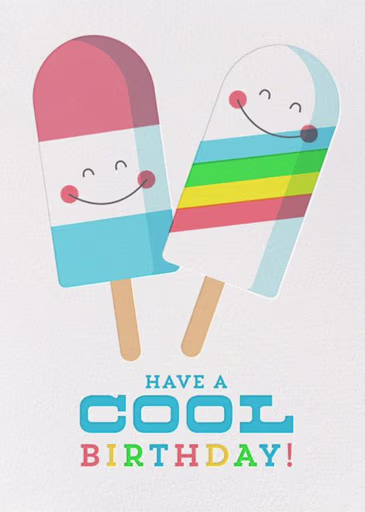 Cool Birthday - Birthday Card by Hello!Lucky