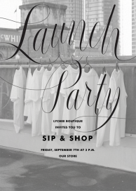 Marcellina Photo - Shopping Event Invitation by Paperless Post