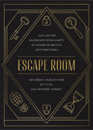 Crack the Code - Birthday Invitation by Paperless Post