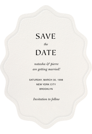 Embossed Cutout by Paperless Post