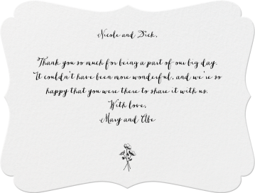 Alcazar (Thank You) - Stationery by Crane & Co.