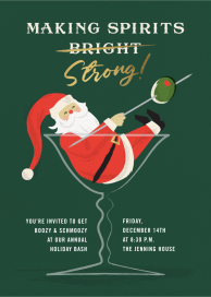 Santa Martini by Cheree Berry Paper & Design