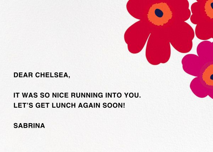 Unikko (Stationery) by Marimekko