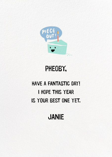 Cake Fight by Hello!Lucky - Back