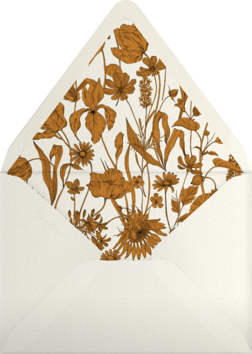 Blooming Flowers - Liberty Envelope