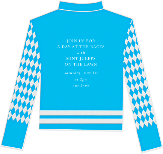 Racing Silk Diamond - Get-Together Invitation by Paperless Post