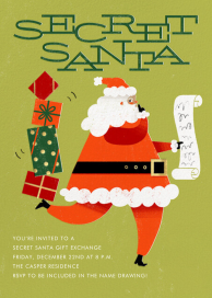Santa's Got a Secret - Party Invitation by Paperless Post