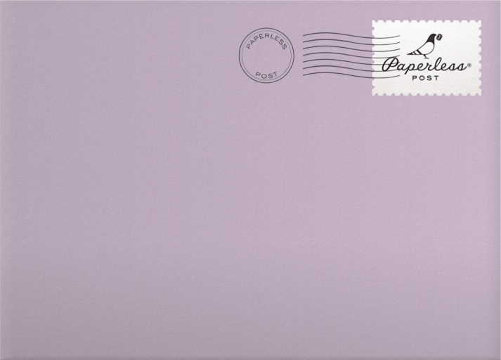 Minimalist Gold Fireworks Card Envelope