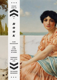 Bookworm (Tall) - Get-Together Invitation by Paperless Post