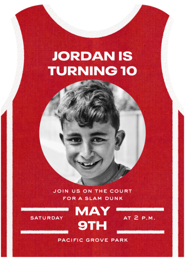 Slam Dunk Photo by Paperless Post