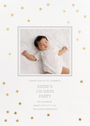 Starry First Birthday by Sugar Paper