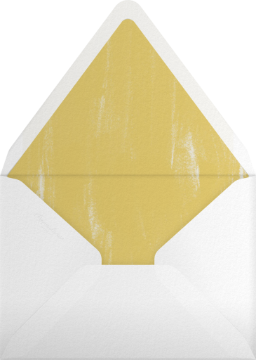 Watercolor Horizontal - Oscar de la Renta Envelope