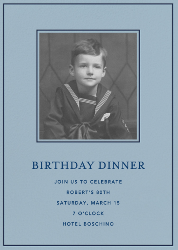 Debossed Details - Birthday Invitation by Sugar Paper