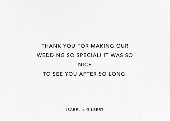 With Hugs and Kisses (Double-Sided) - Thank You Card by Linda and Harriett - Back