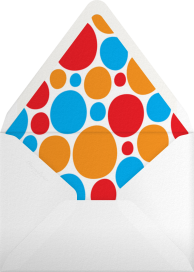 Birthday Bubble Letters - Paperless Post Envelope