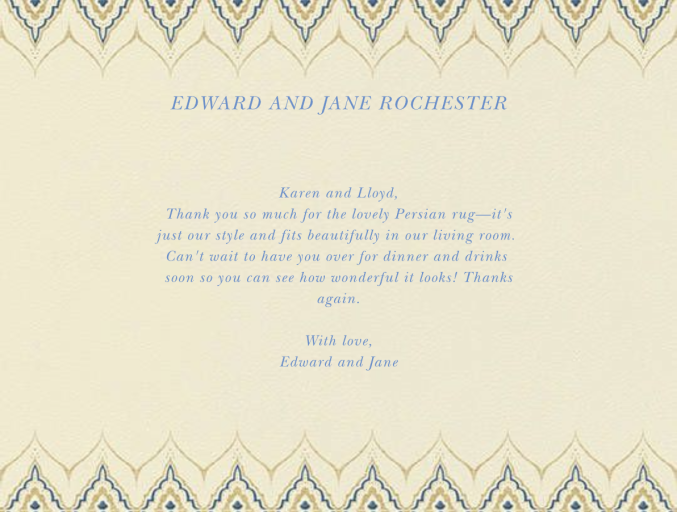 Silk Road (Thank You) by Crane & Co.