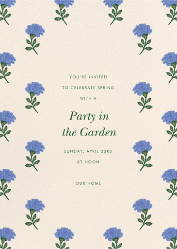 Dianthus Floral - Party Invitation by Rifle Paper Co.