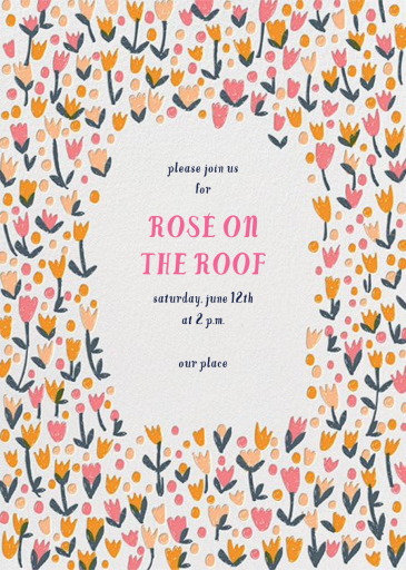 Would You Please Get My Shears - Spring Party Invitation by Mr. Boddington's Studio