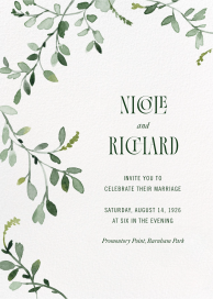 Leaflet - Wedding Invitation by Paperless Post