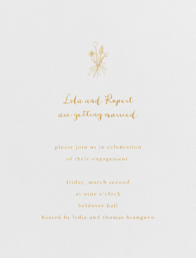 Antonia - Engagement Party Invitation by Paperless Post