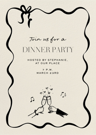 Set the Tune - Party Invitation by Pulp Templates Co.