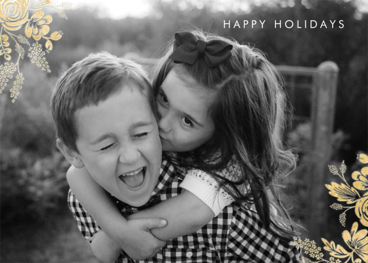 Heather and Lace (Photo) - Corners - Greeting Card by Rifle Paper Co.