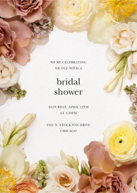 Pluviose - Bridal Shower Invitation by Putnam & Putnam